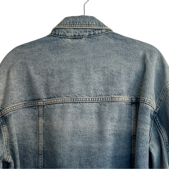 Free People Jean Jacket Large - Picture 7 of 11
